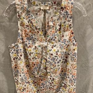 Floral tank top Ana size large